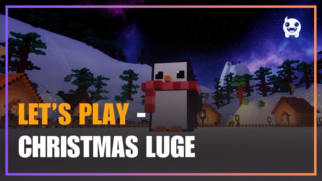 Let's Play Christmas Luge!!!