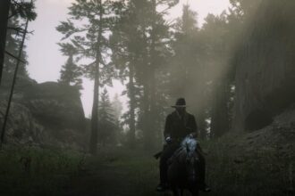 Red Dead Redemption 2 - Arthur Morgan with his horse