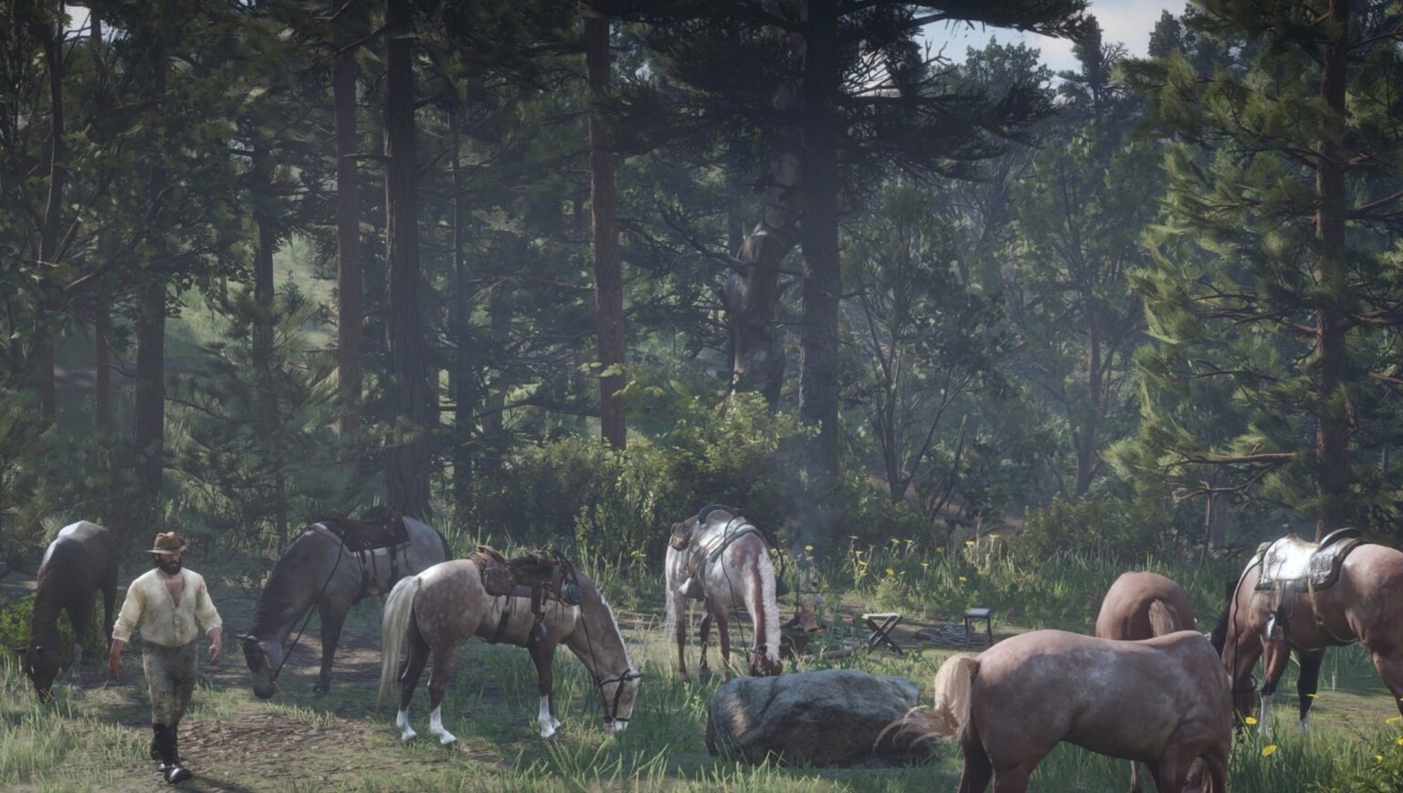 Red Dead Redemption 2 - NPCs and Horses