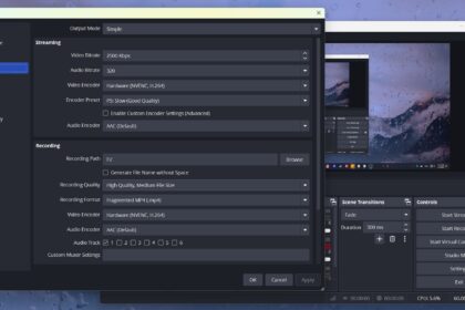 OBS Studio in Windows 11