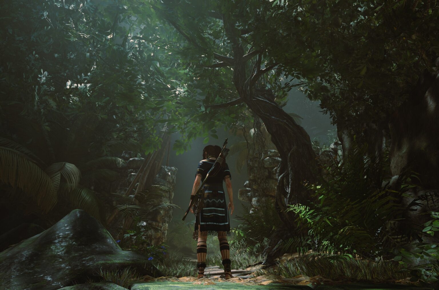 Shadow of the Tomb Raider 4K Ultrawide Wallpaper