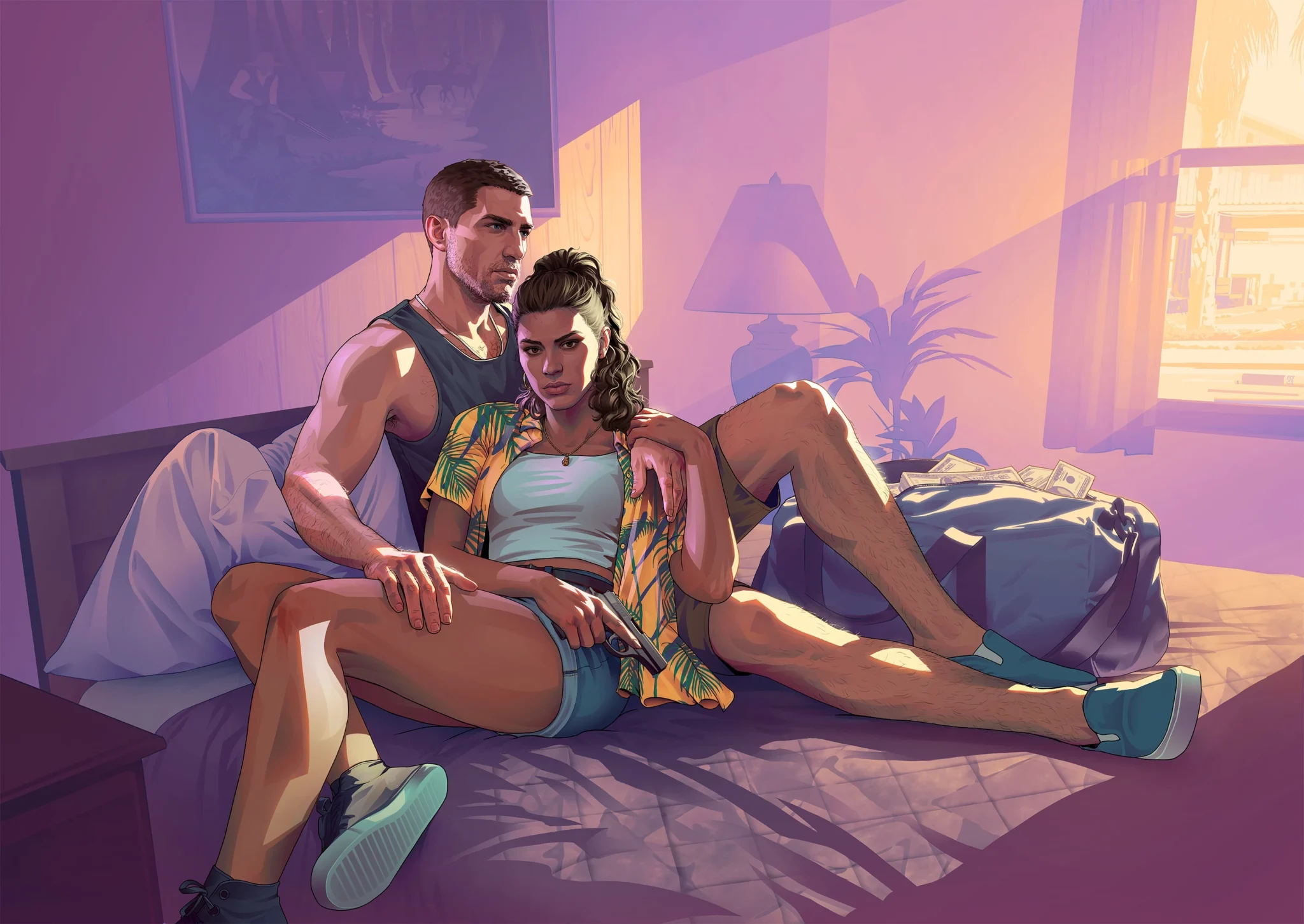 Jason and Lucia on GTA VI