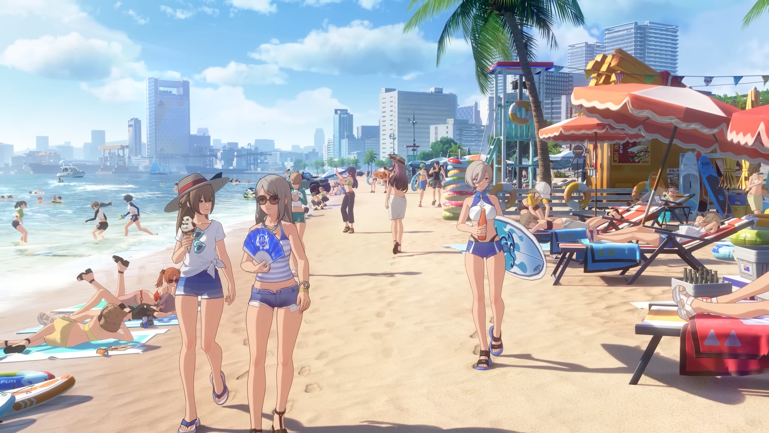 Ananta: The new open-world RPG that looks like GTA in Anime 3 Ananta - Beach Bar
