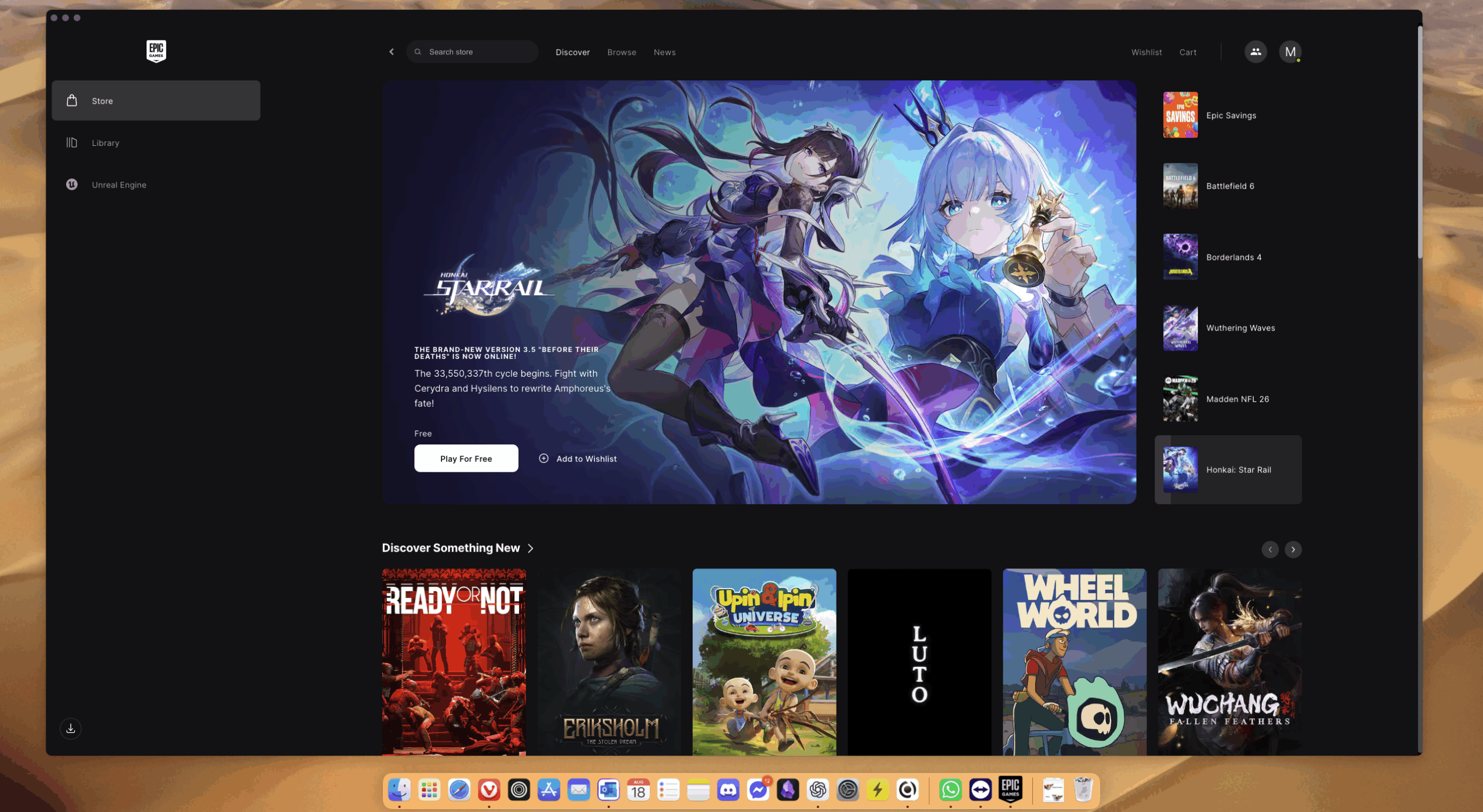 A Beginner's Guide to Gaming on macOS in 2025 5 Epic Games Store on macOS